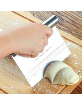 Метален нож шпатула за тесто 15см